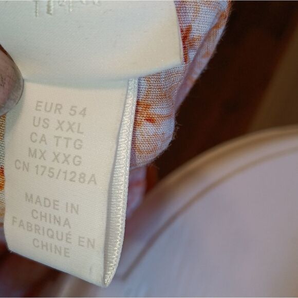 Coral Floral Sweet Spring Dress - Plus Size XXL - Picture 7 of 9